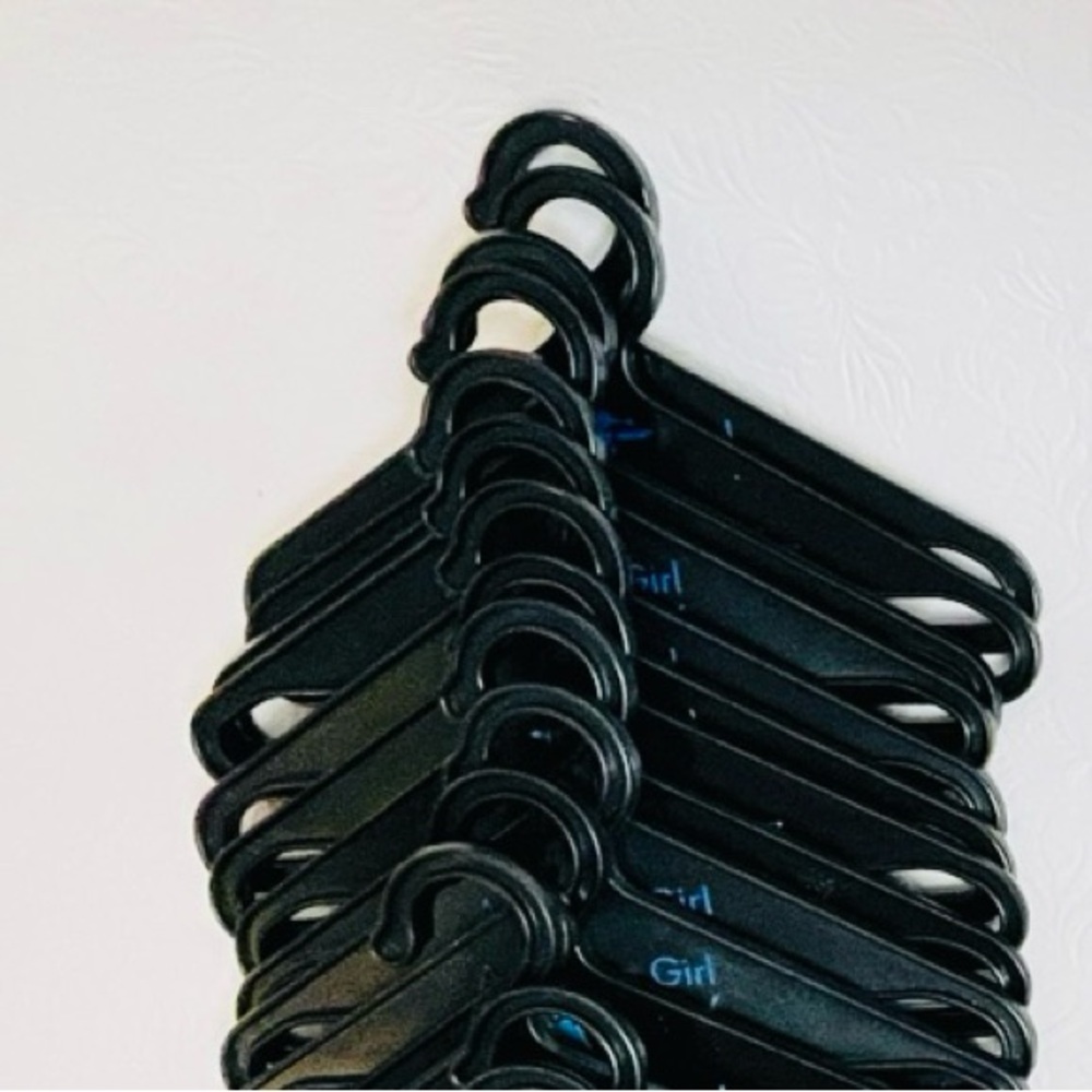 American Girl (10) Black Doll Hangers